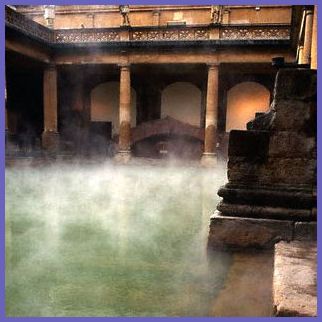 West End of the Great Bath, Roman Baths